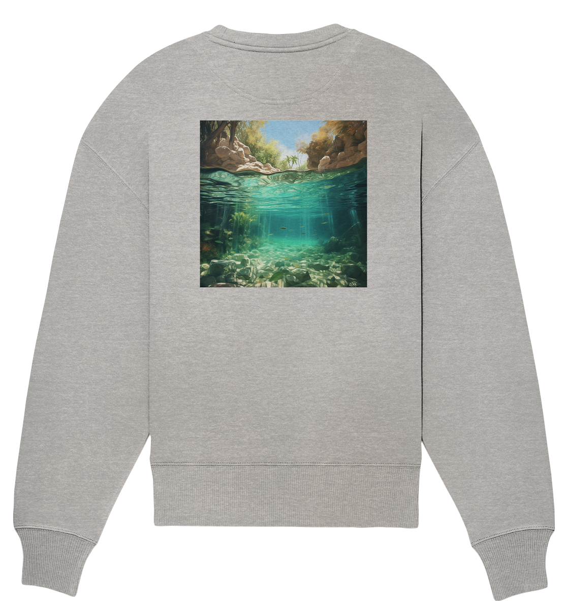 River - Organic Oversize Sweatshirt
