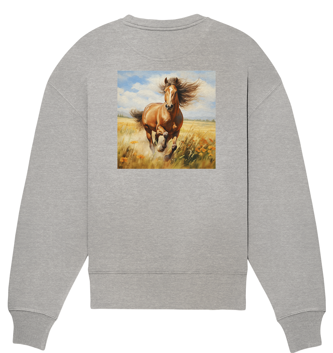 Horse - Organic Oversize Sweatshirt