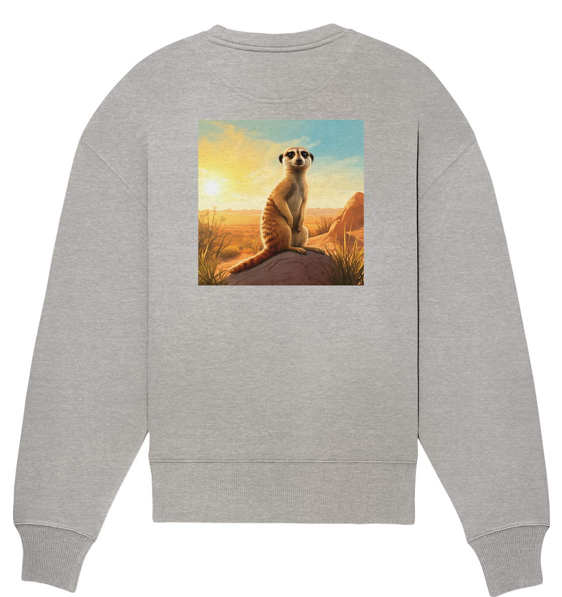 Meerkat - Organic Oversize Sweatshirt