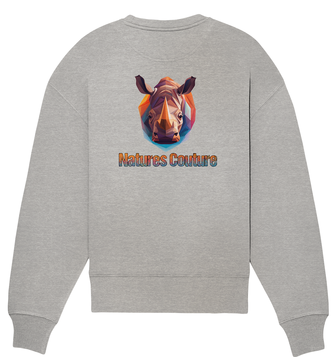 Logo Bunt - Organic Oversize Sweatshirt