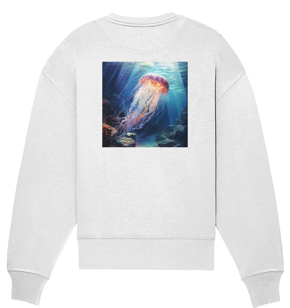 Jellyfish - Organic Oversize Sweatshirt