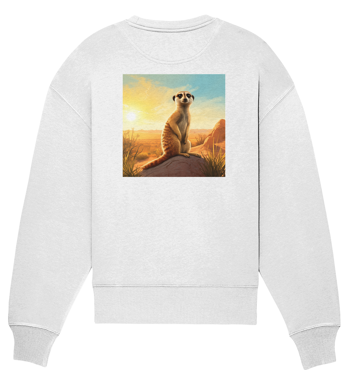 Meerkat - Organic Oversize Sweatshirt