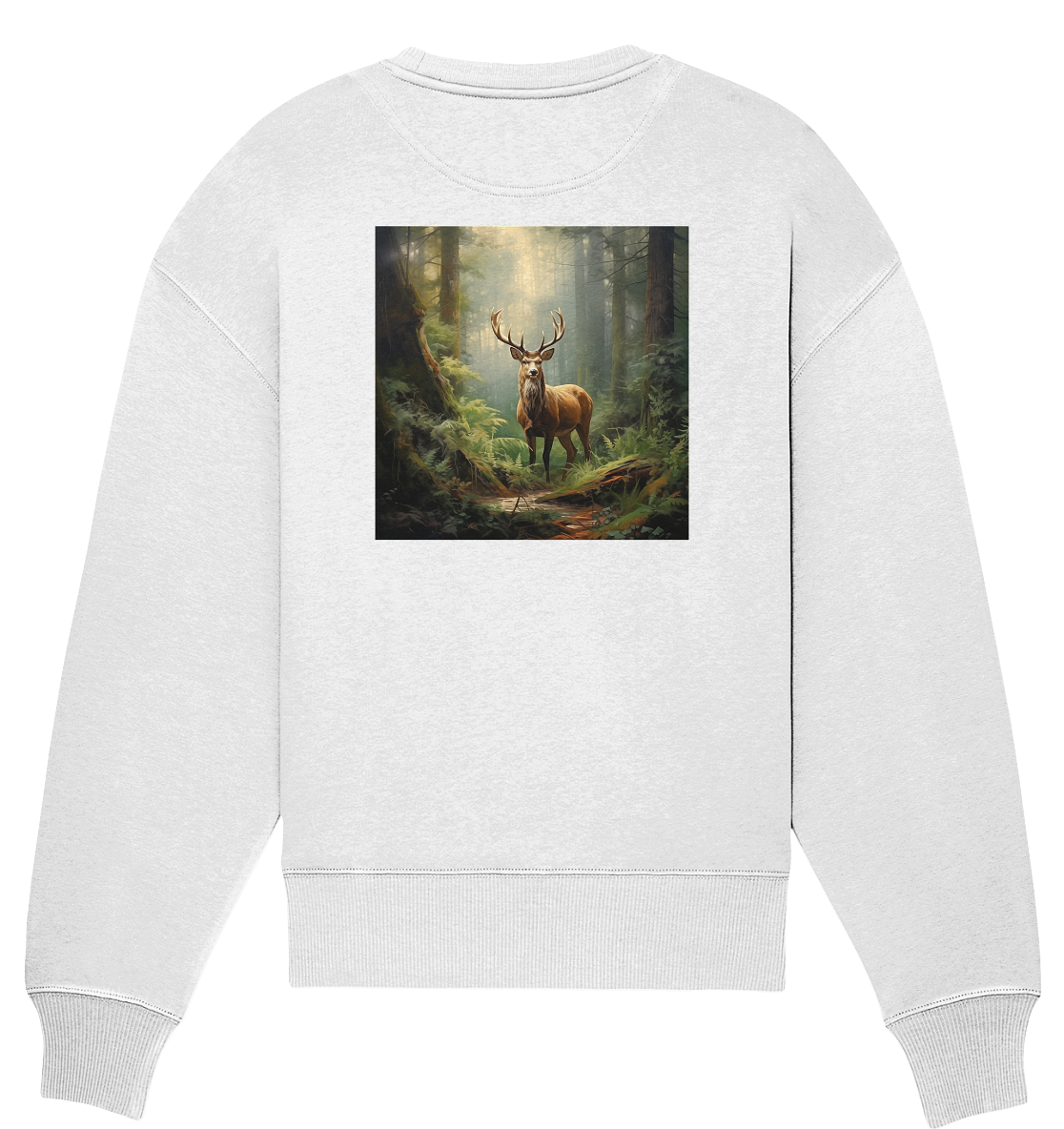Deer - Organic Oversize Sweatshirt