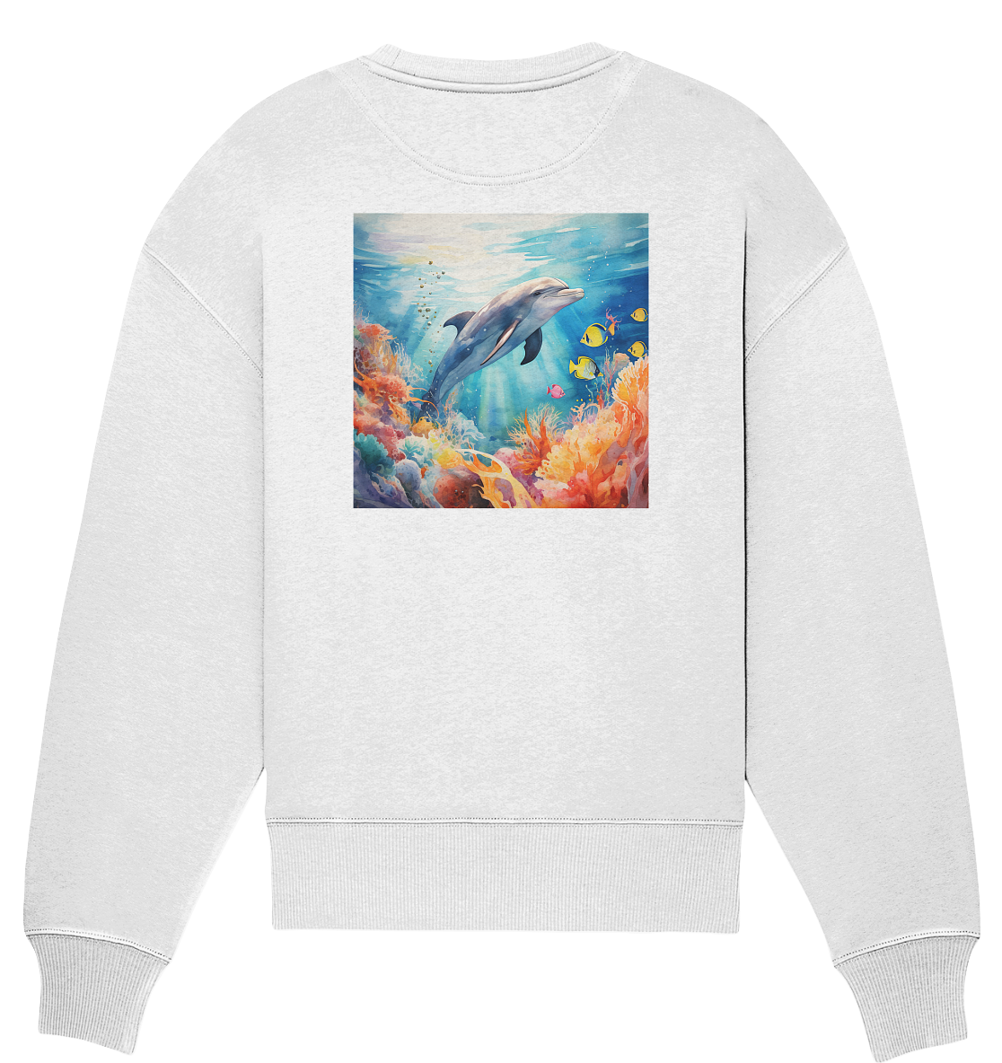 Dolphin - Organic Oversize Sweatshirt