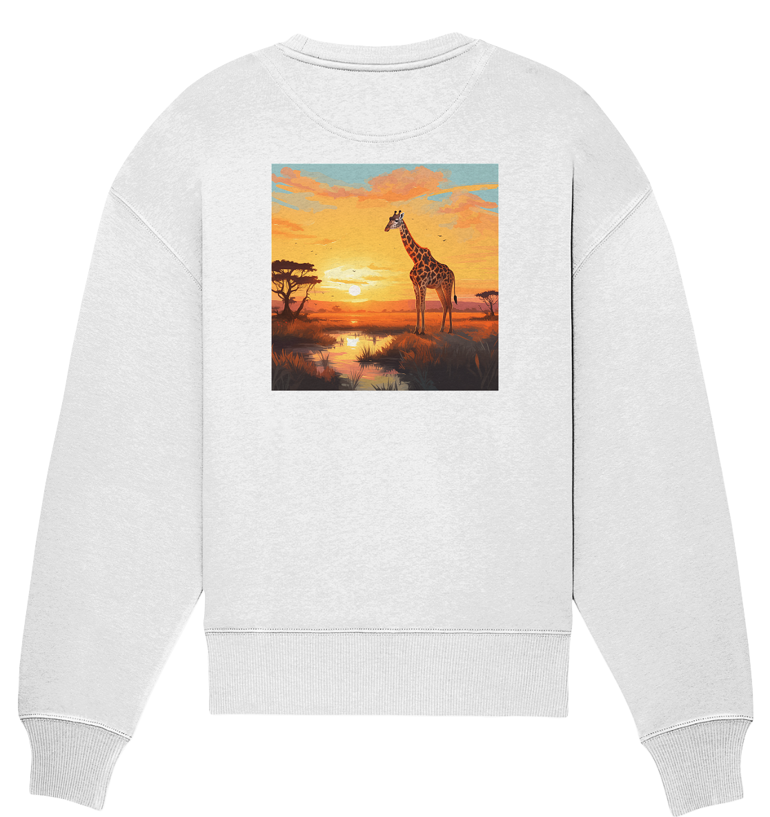 Giraffe - Organic Oversize Sweatshirt