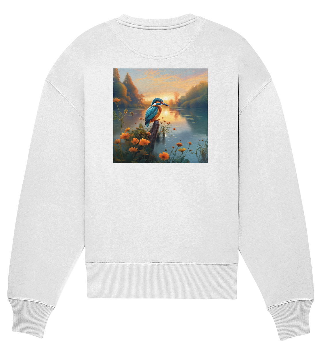 Kingfisher - Organic Oversize Sweatshirt
