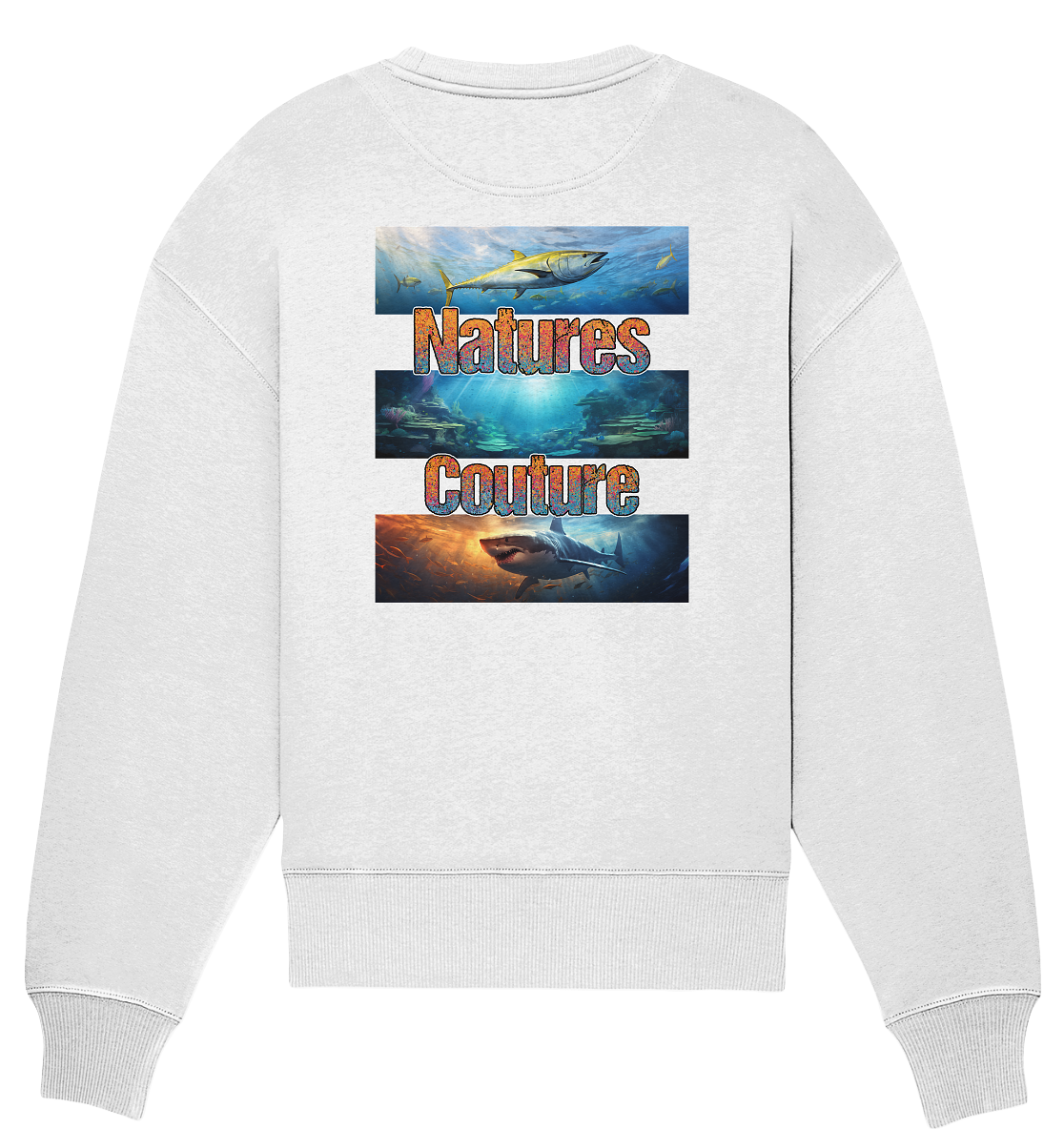 Ocean - Organic Oversize Sweatshirt