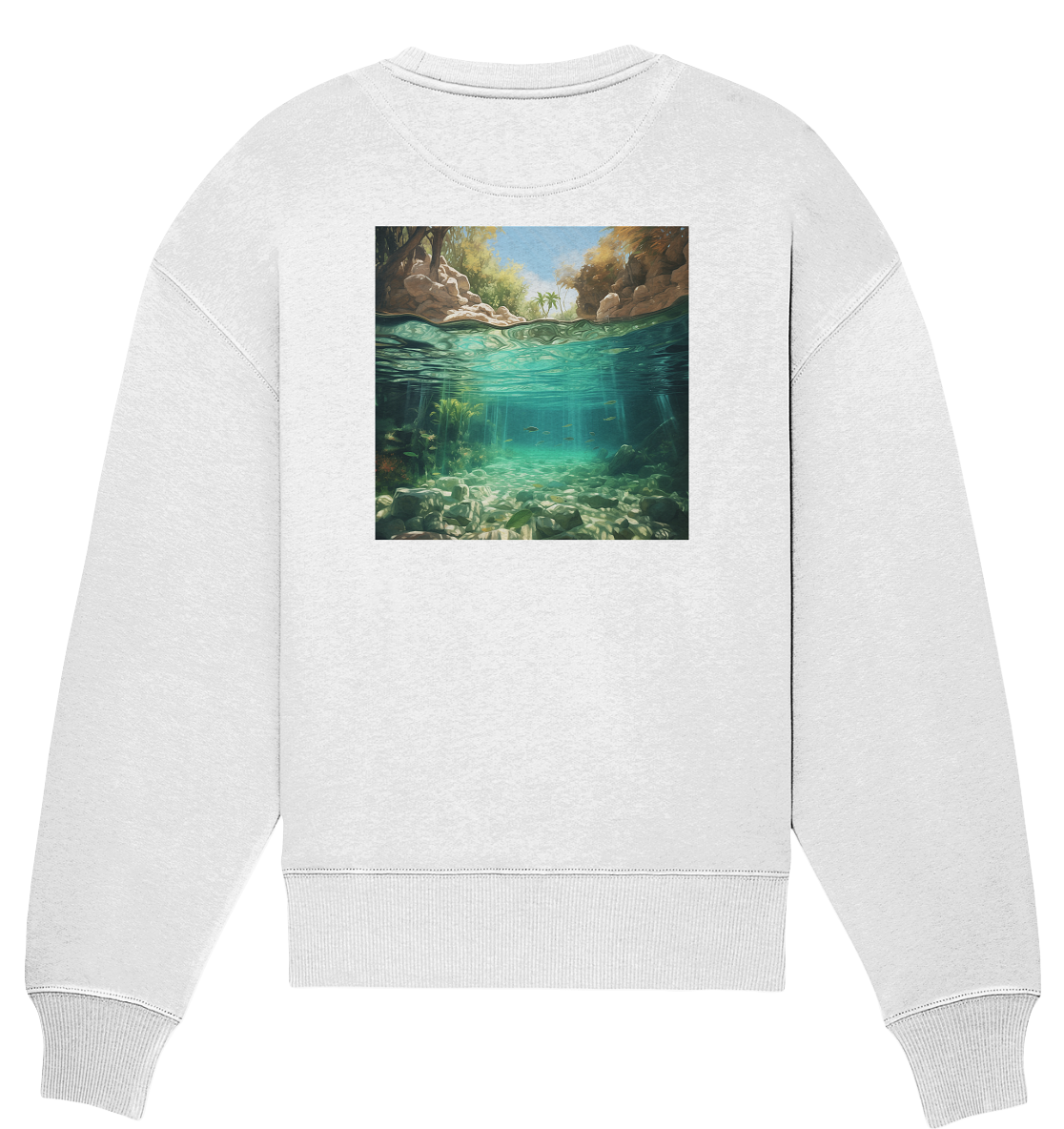River - Organic Oversize Sweatshirt