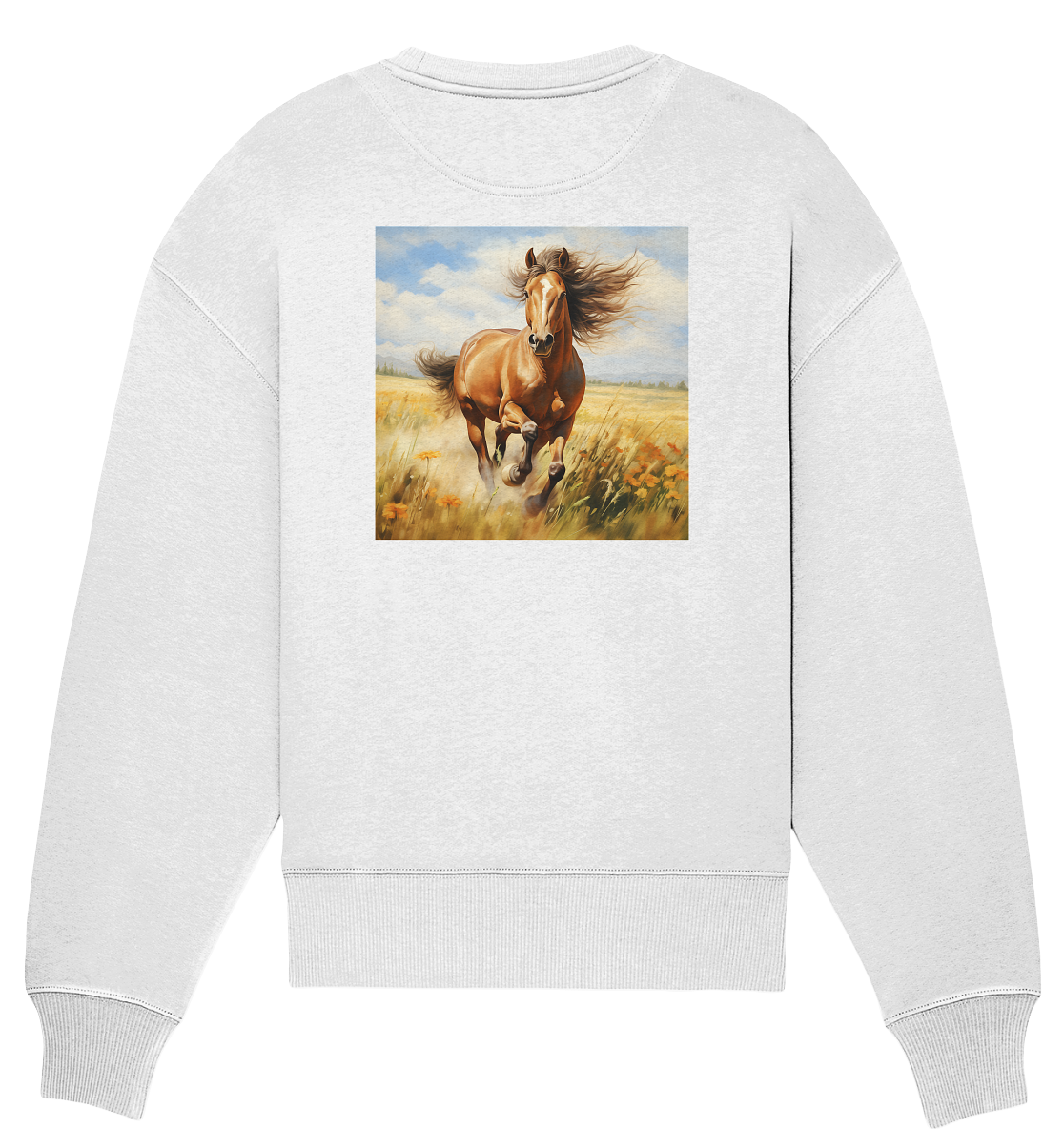 Horse - Organic Oversize Sweatshirt
