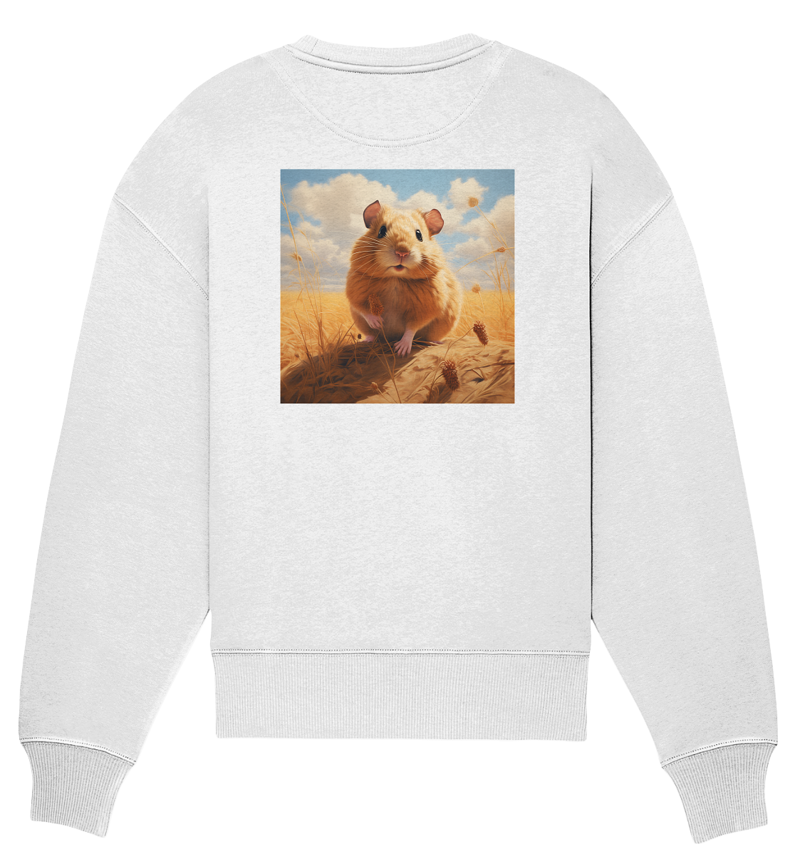 Hamster - Organic Oversize Sweatshirt