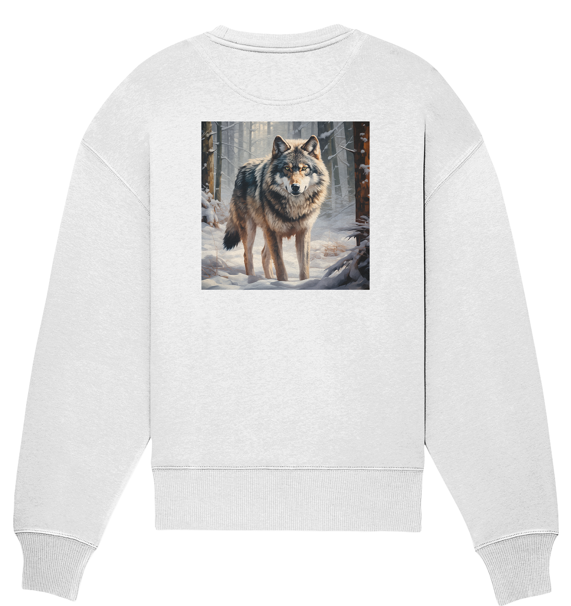Wolf - Organic Oversize Sweatshirt
