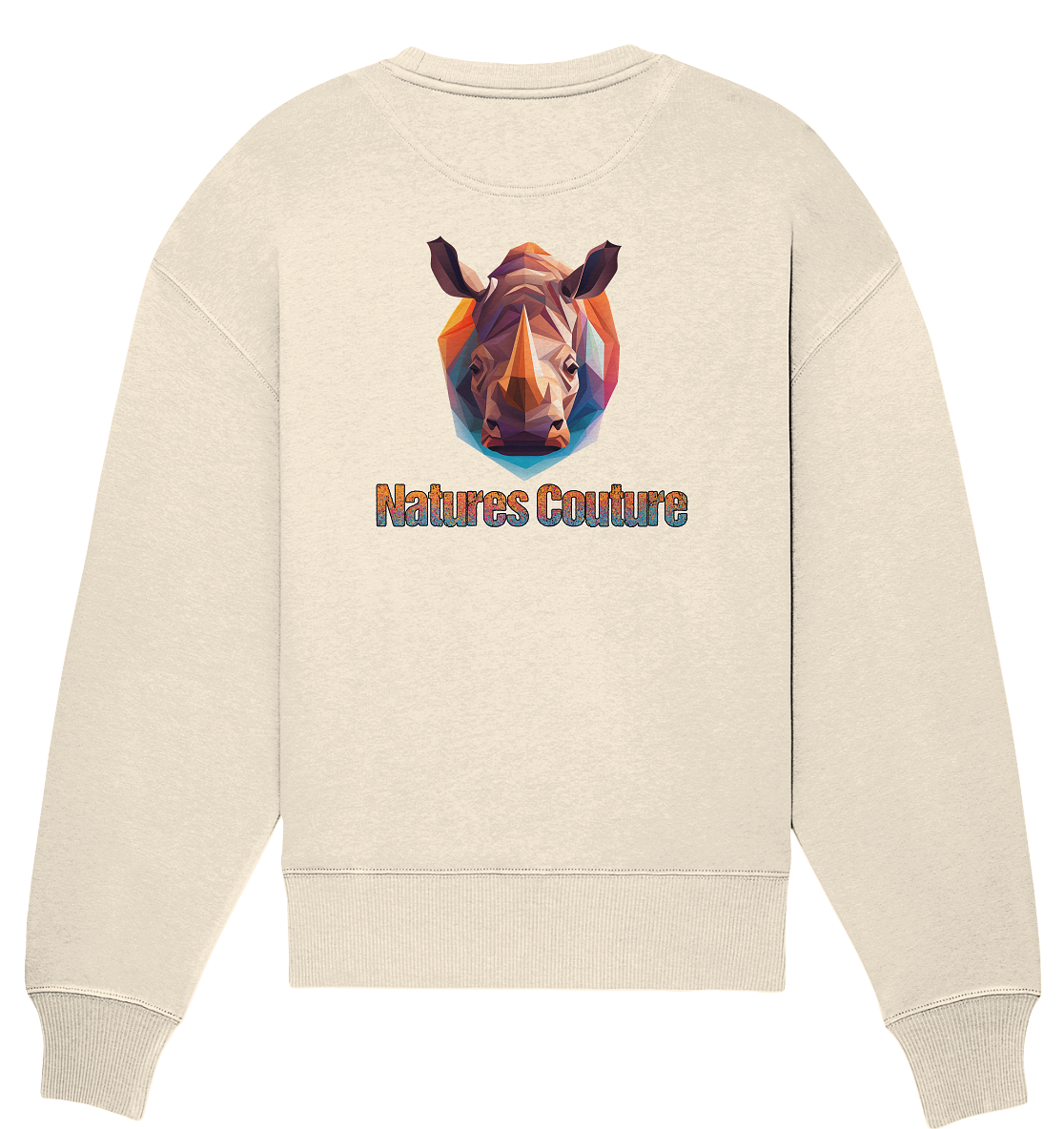 Logo Bunt - Organic Oversize Sweatshirt