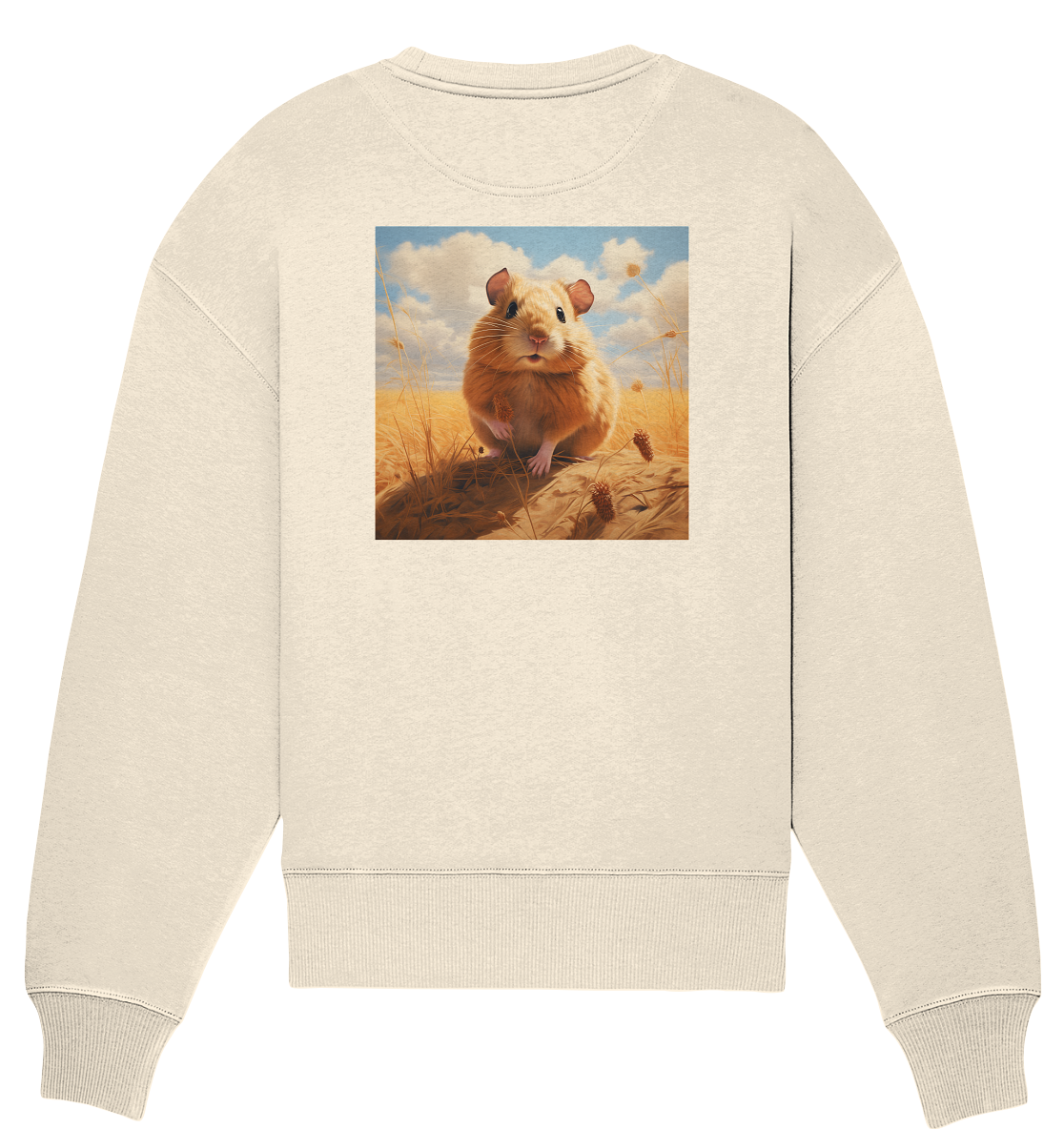 Hamster - Organic Oversize Sweatshirt
