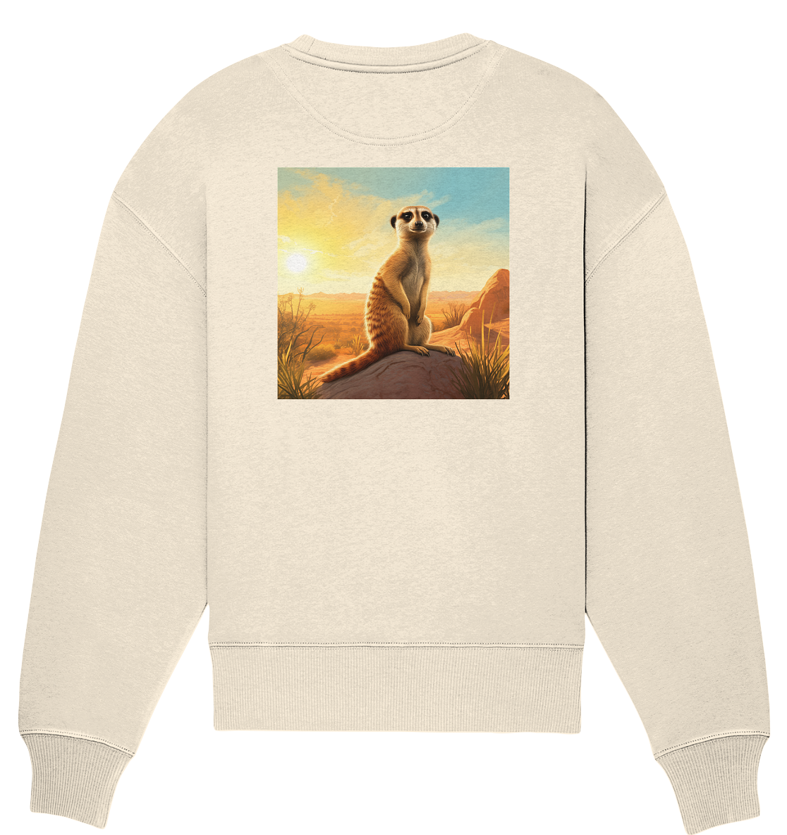 Meerkat - Organic Oversize Sweatshirt