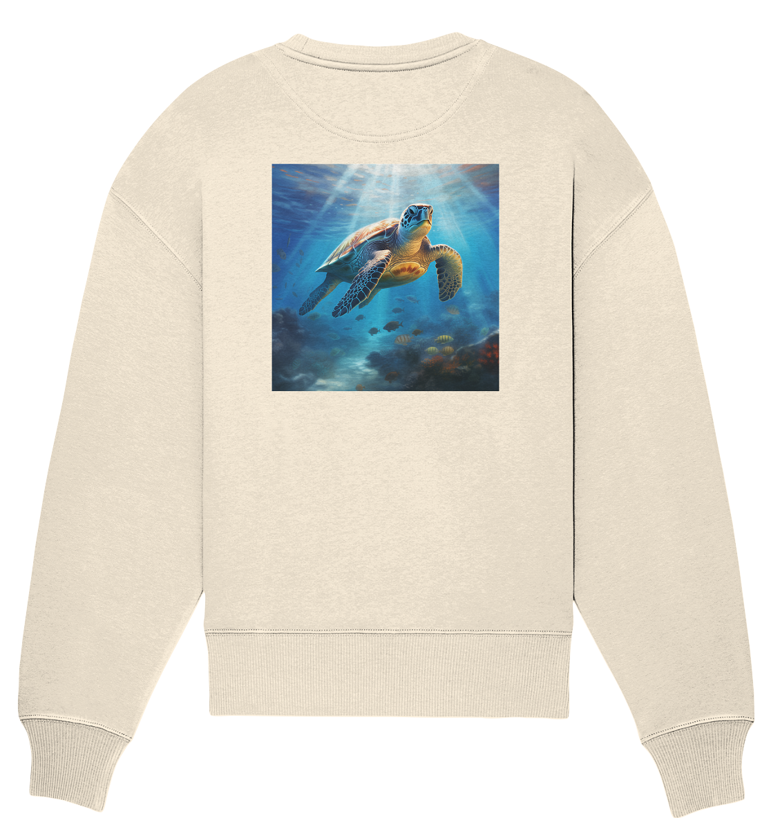 Turtle - Organic Oversize Sweatshirt