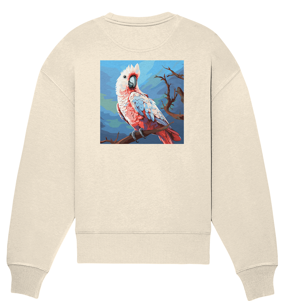 Cockatoo - Organic Oversize Sweatshirt