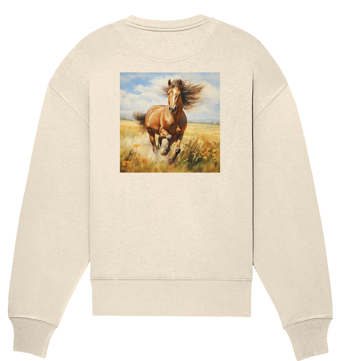 Horse - Organic Oversize Sweatshirt