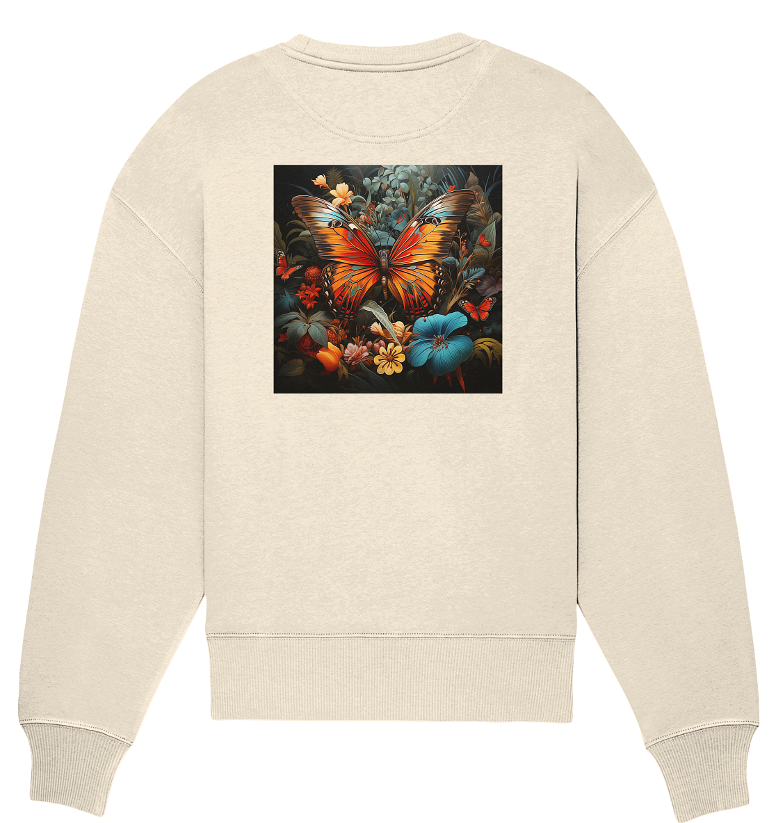Butterfly - Organic Oversize Sweatshirt