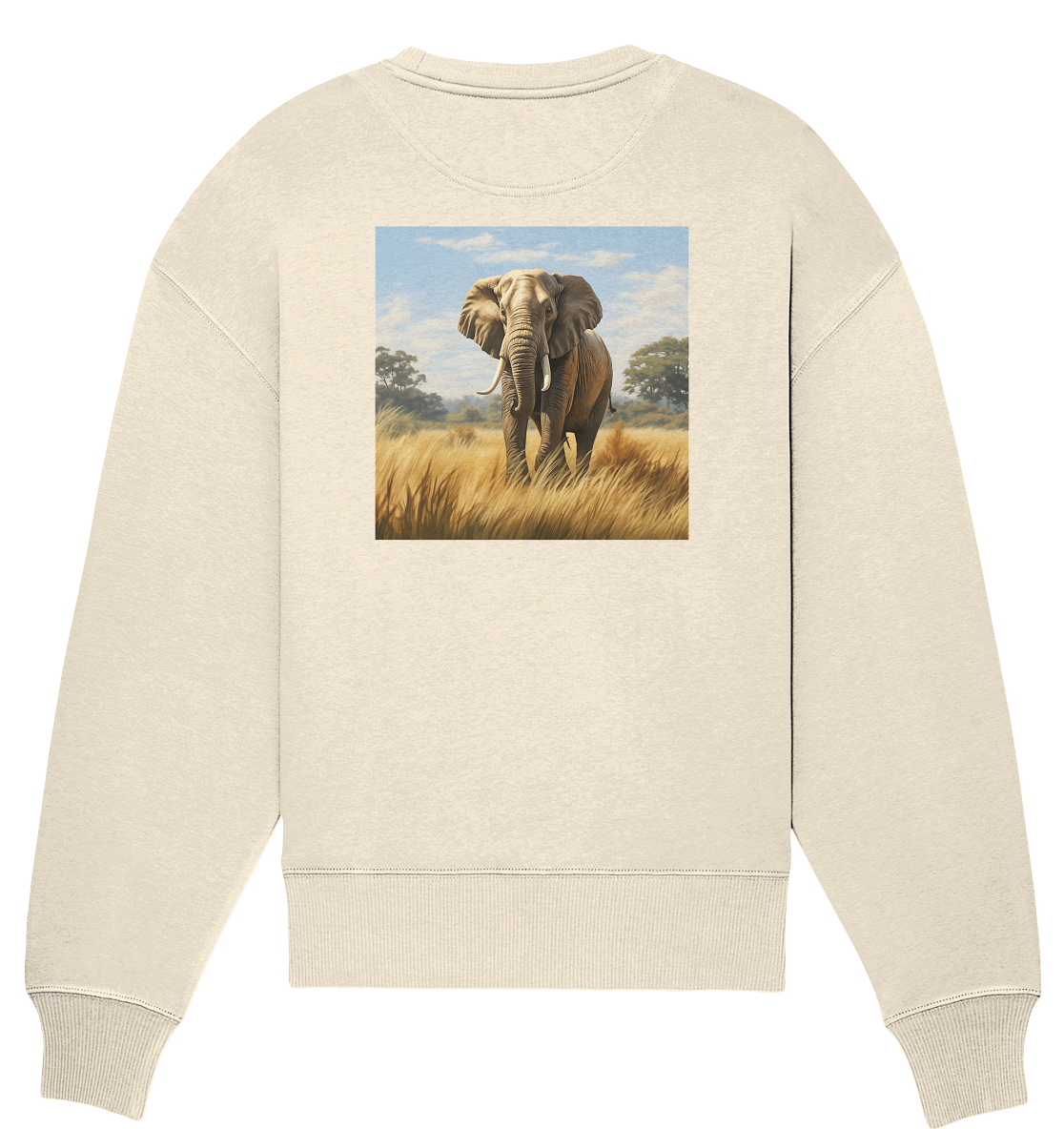 Elephant - Organic Oversize Sweatshirt