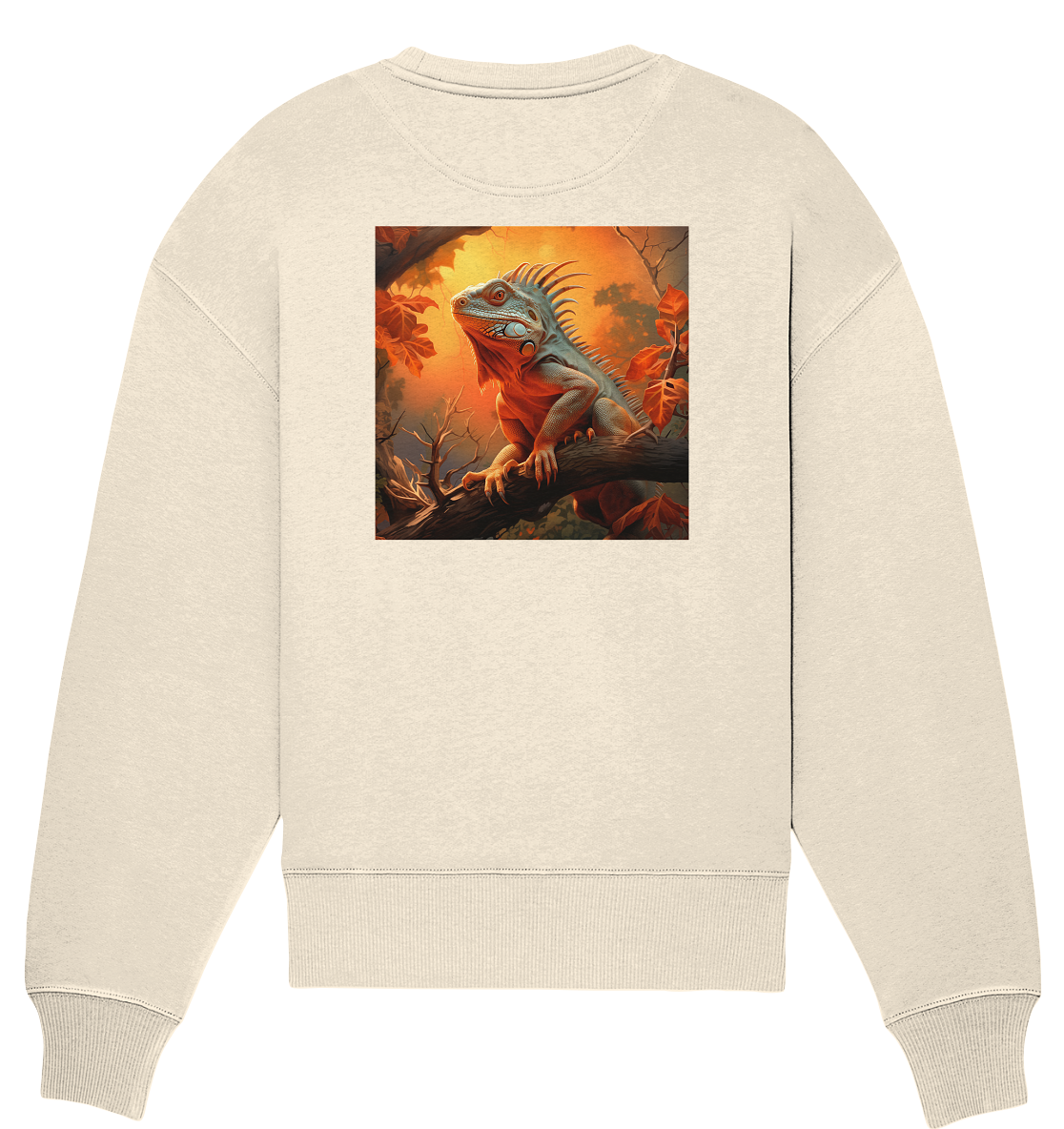 Iguana - Organic Oversize Sweatshirt