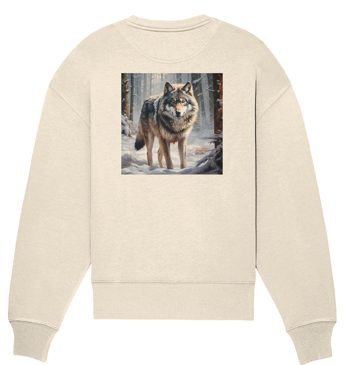 Wolf - Organic Oversize Sweatshirt