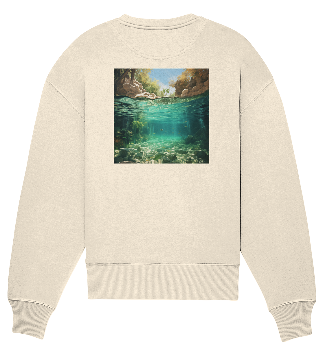 River - Organic Oversize Sweatshirt