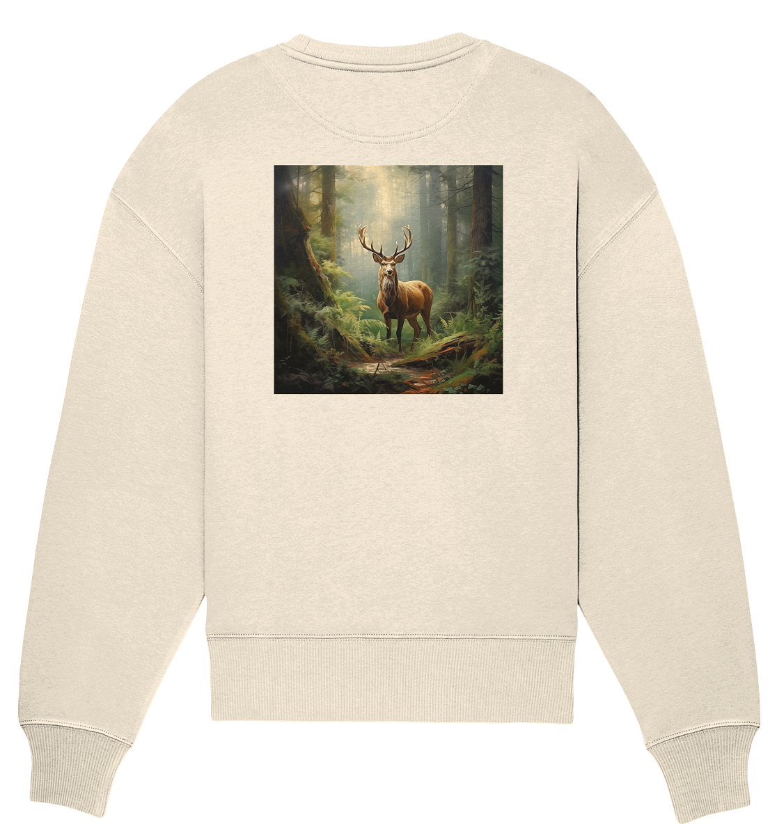 Deer - Organic Oversize Sweatshirt