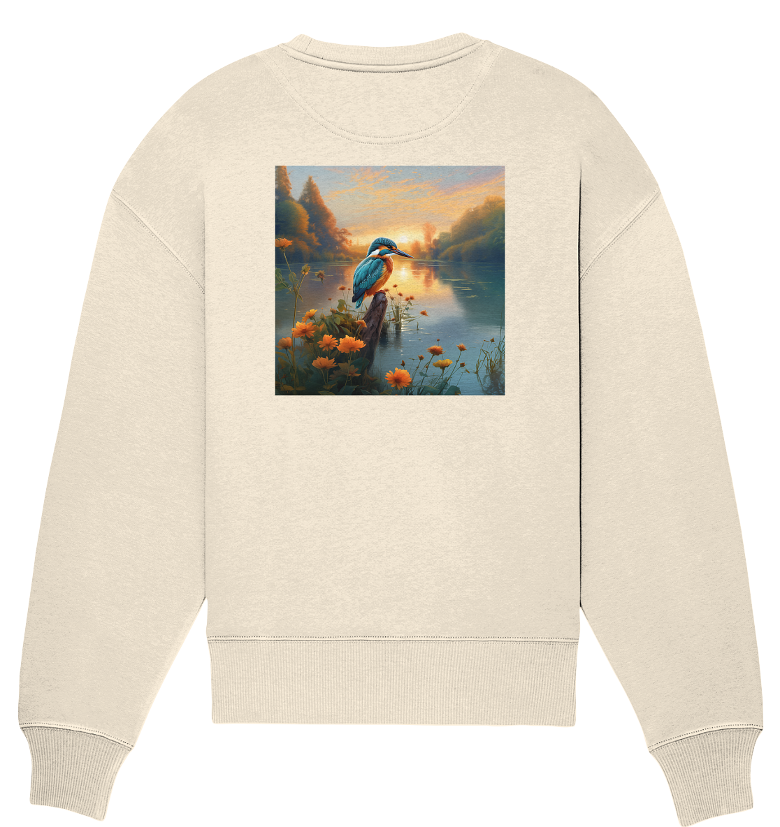 Kingfisher - Organic Oversize Sweatshirt