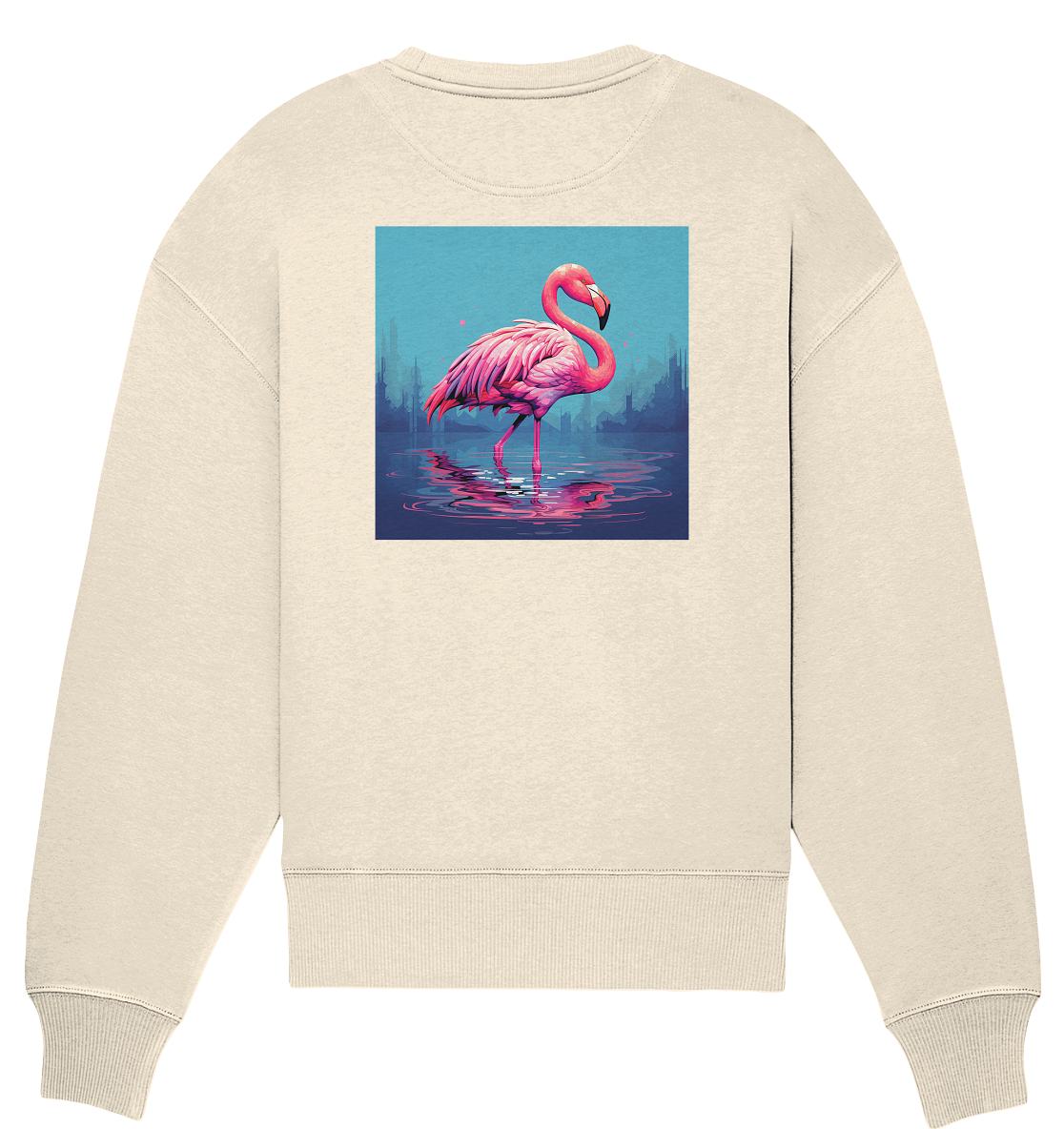 Flamingo - Organic Oversize Sweatshirt