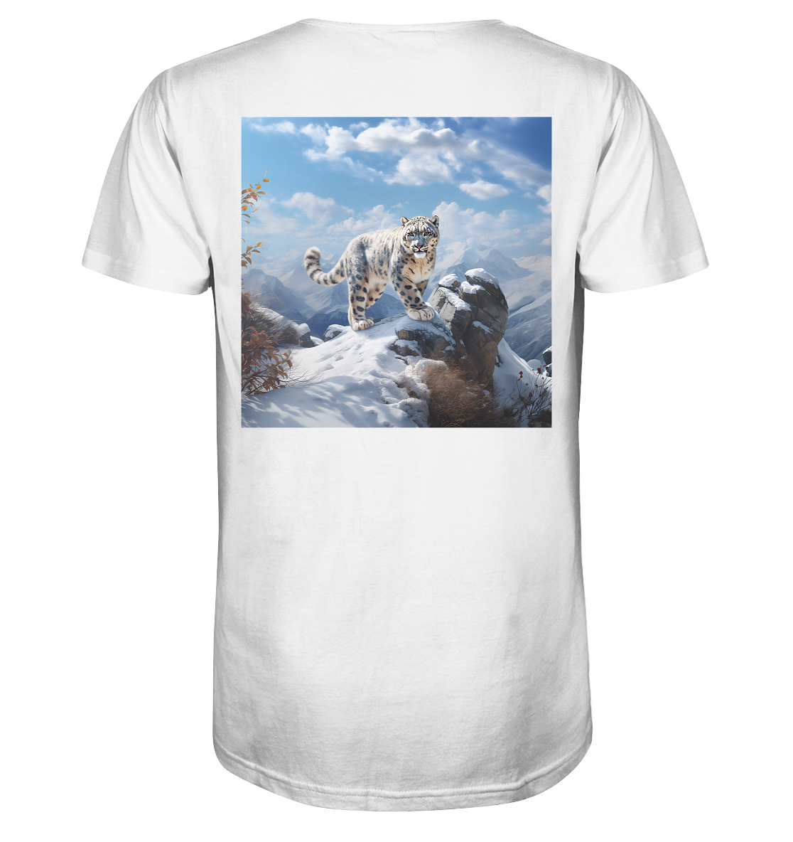 Snow Leopard - Organic Shirt