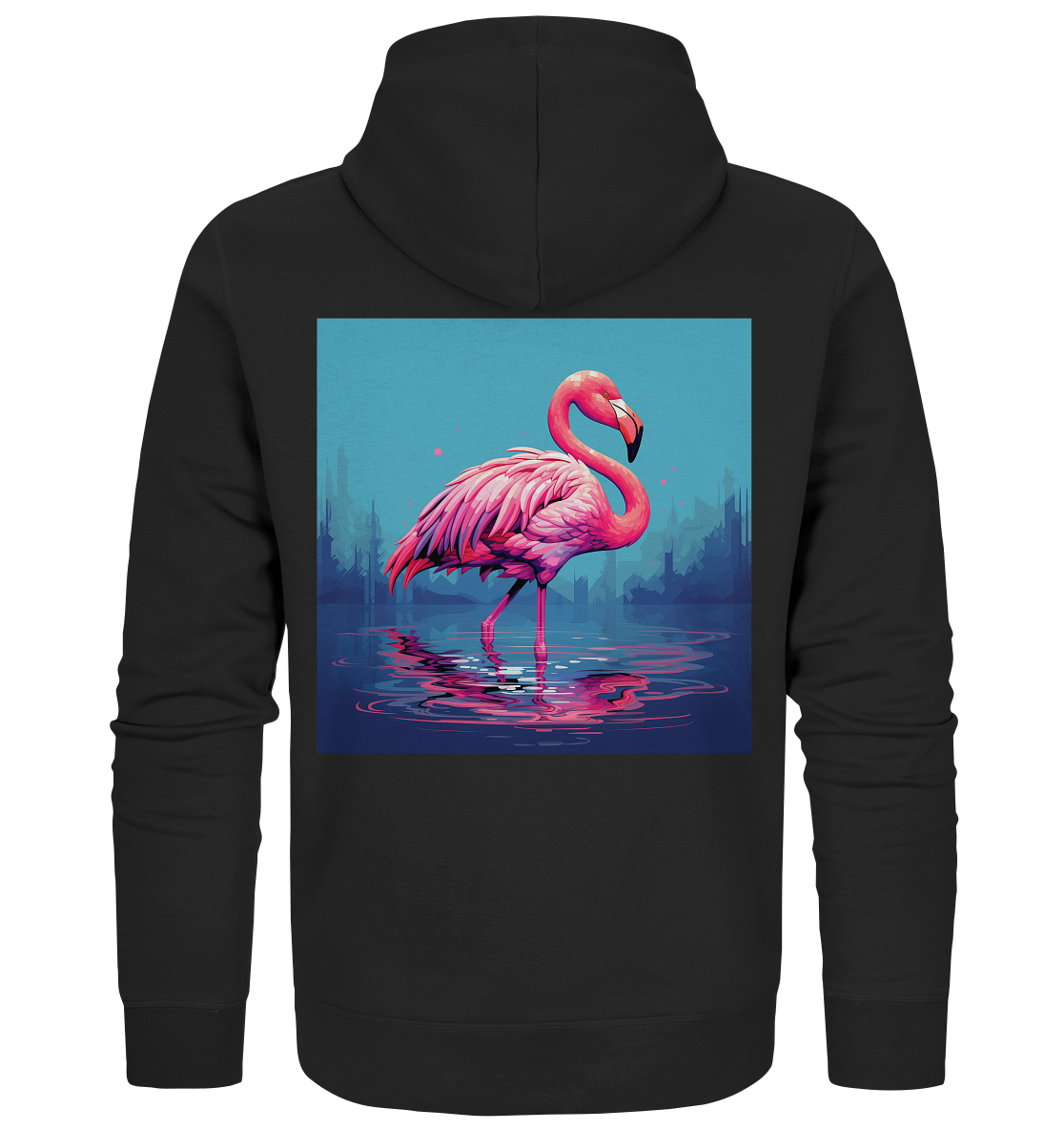 Flamingo - Organic Zipper