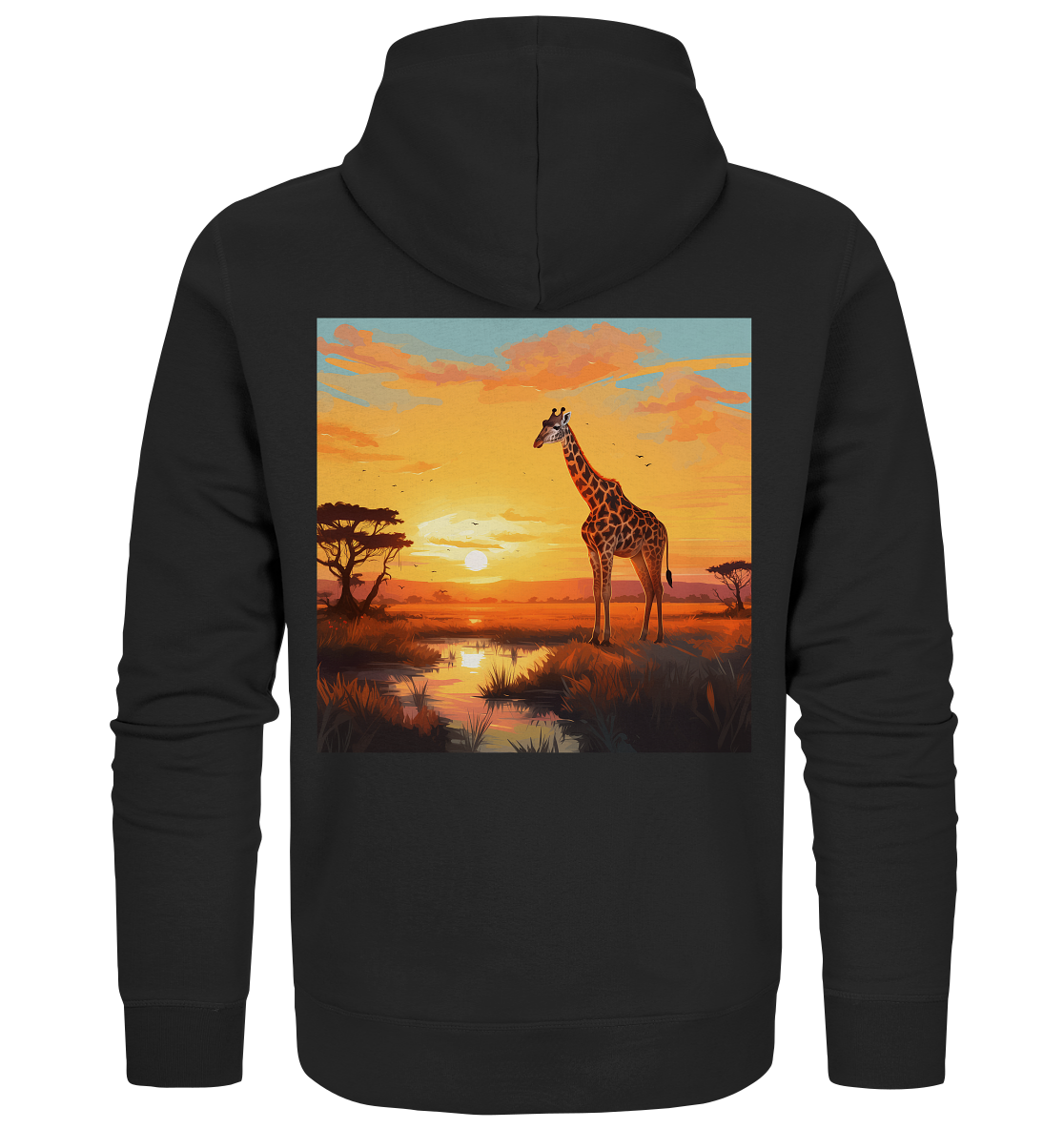 Giraffe - Organic Zipper