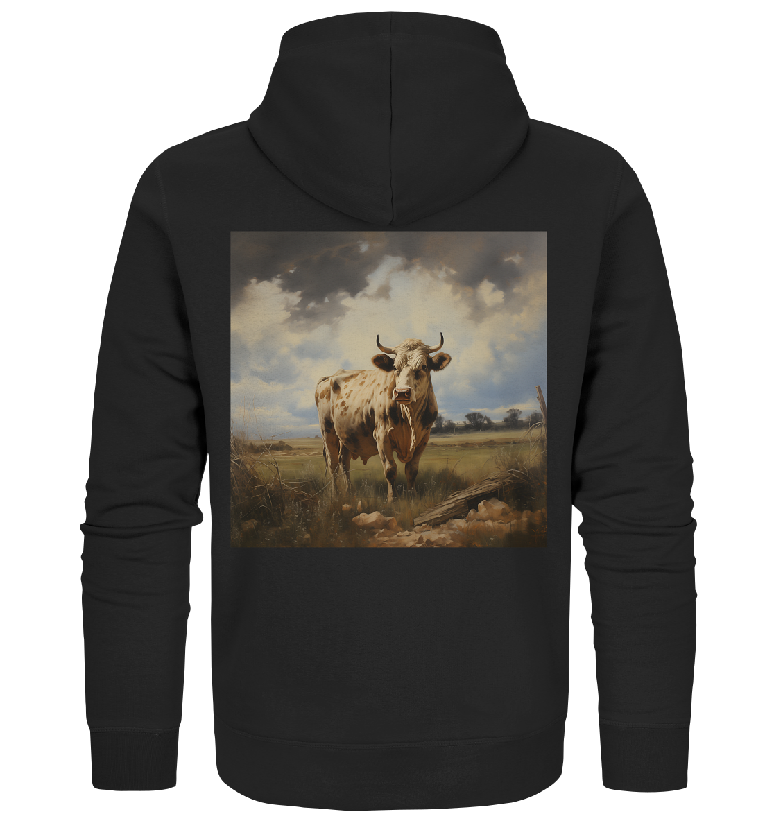 Cow - Organic Zipper
