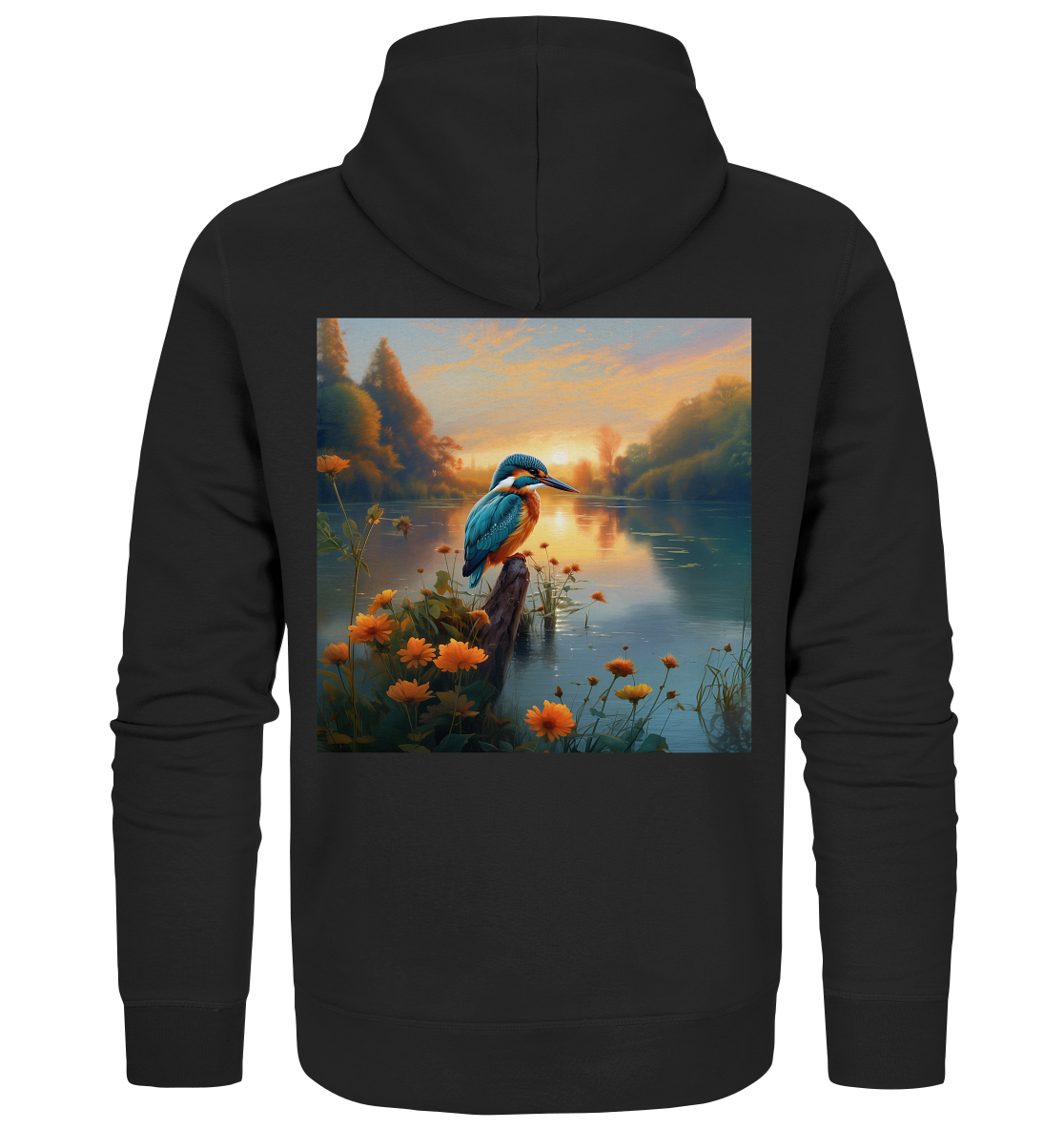 Kingfisher - Organic Zipper