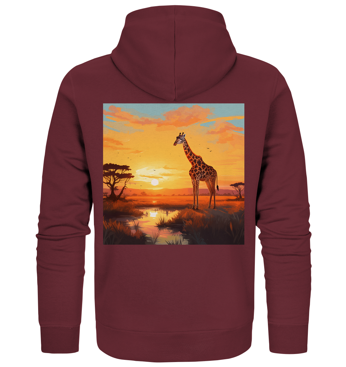 Giraffe - Organic Zipper