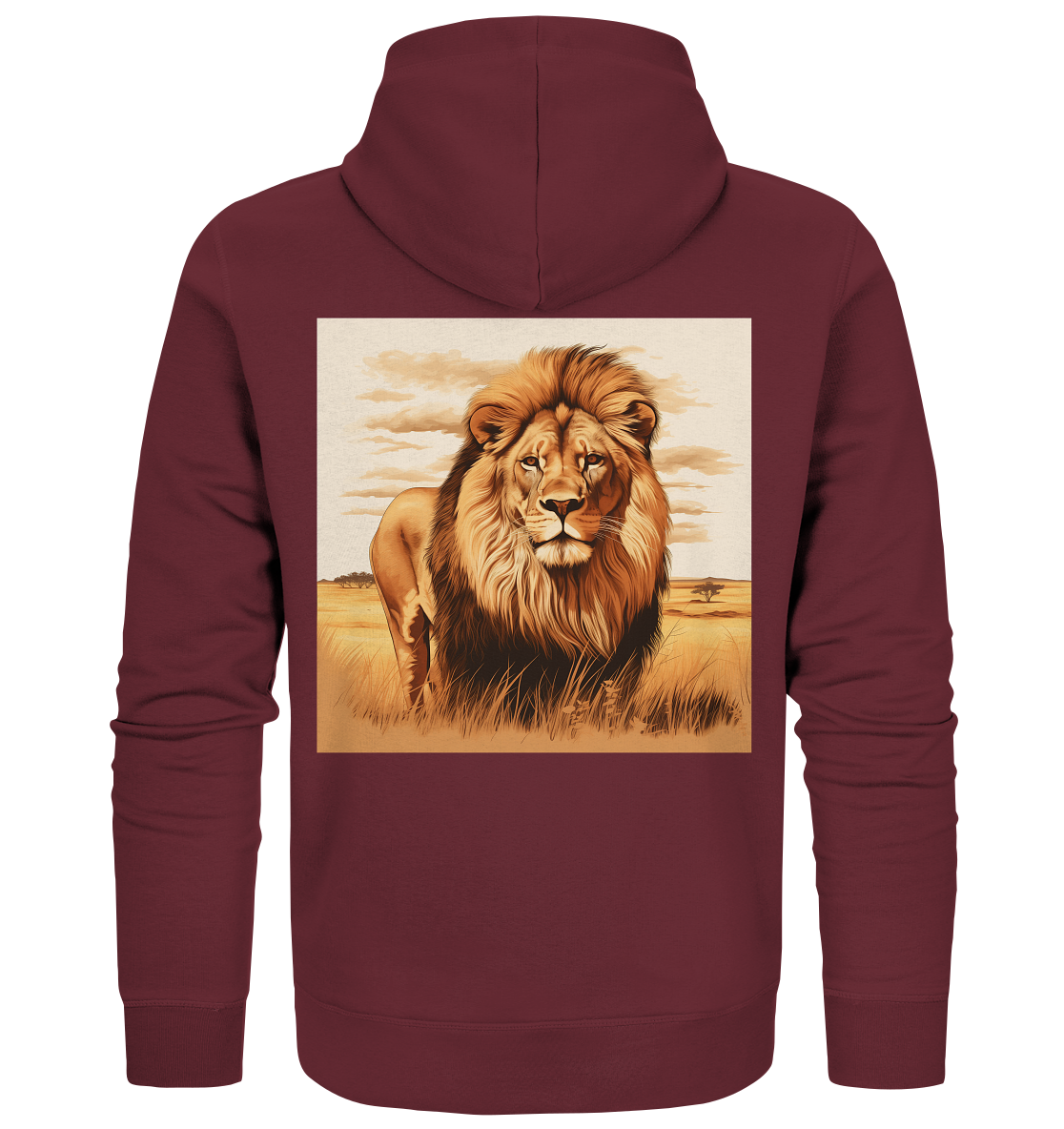 Lion - Organic Zipper