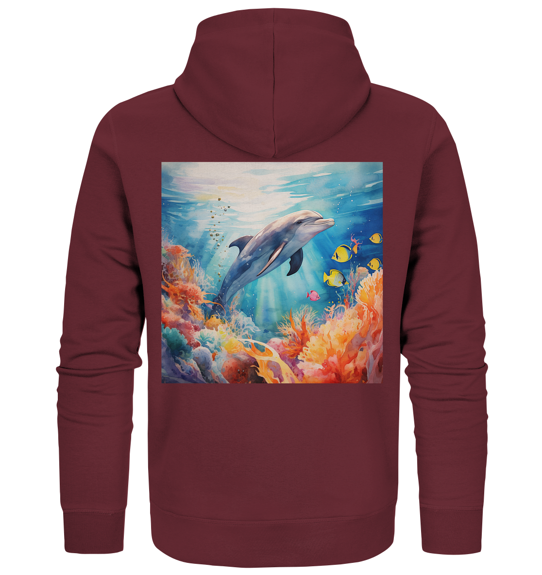 Dolphin - Organic Zipper