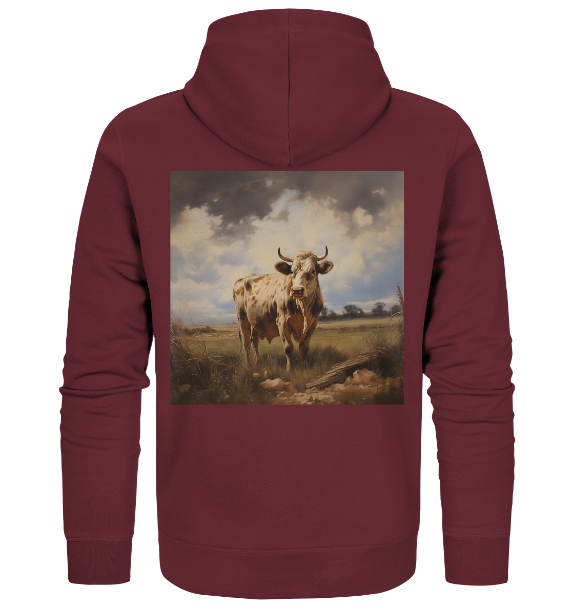 Cow - Organic Zipper