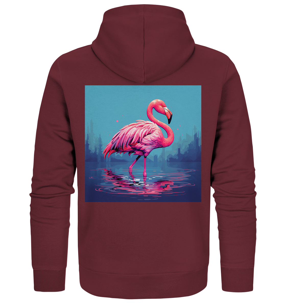 Flamingo - Organic Zipper