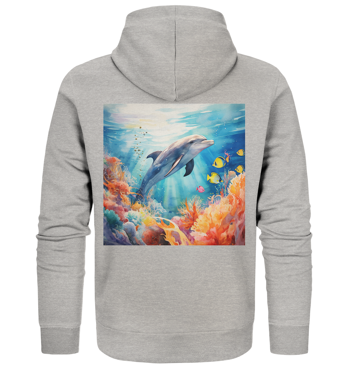 Dolphin - Organic Zipper