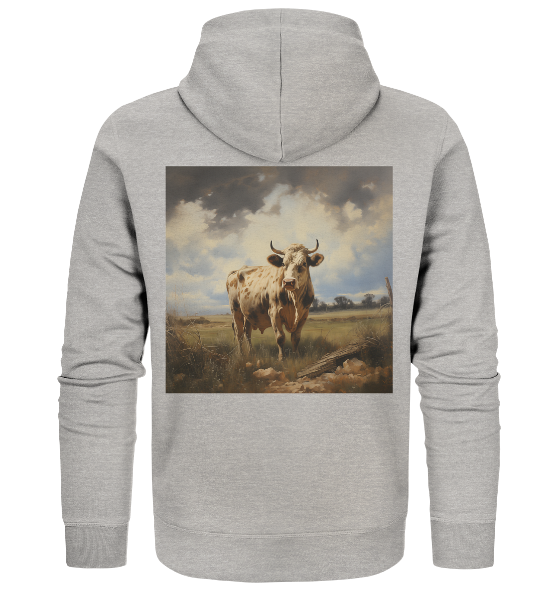 Cow - Organic Zipper