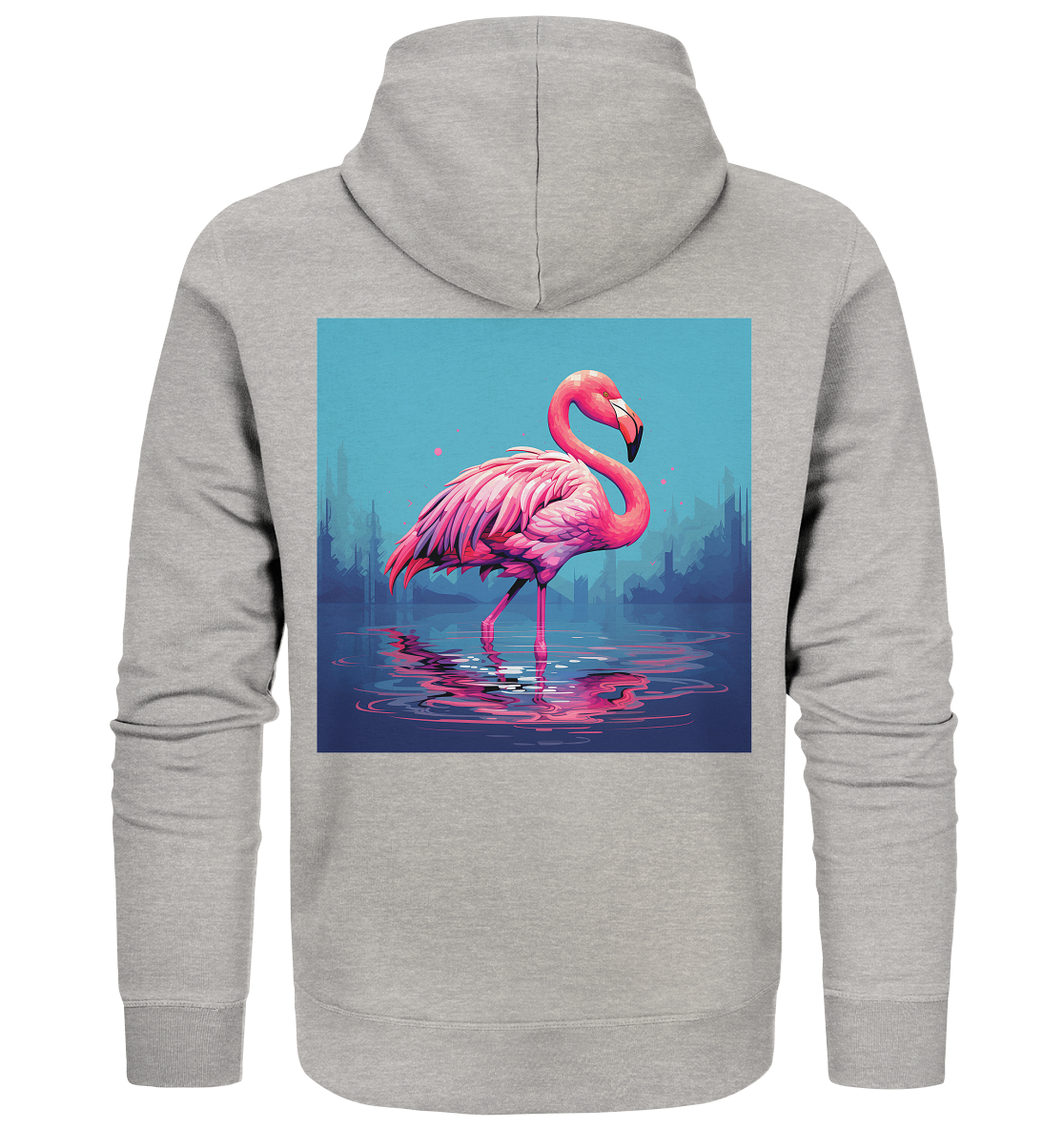Flamingo - Organic Zipper