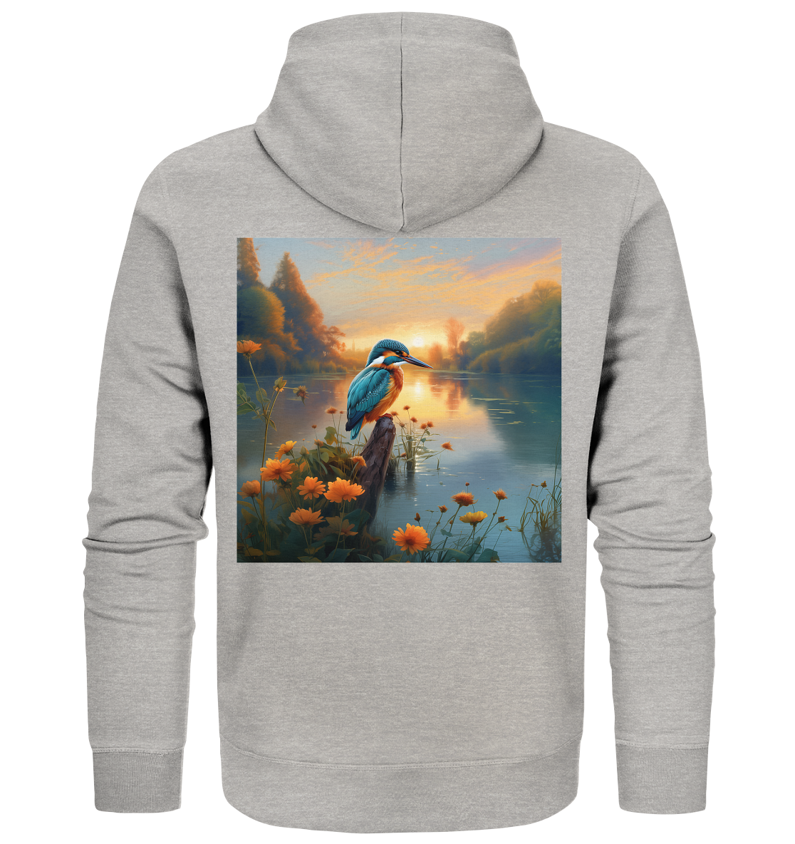 Kingfisher - Organic Zipper