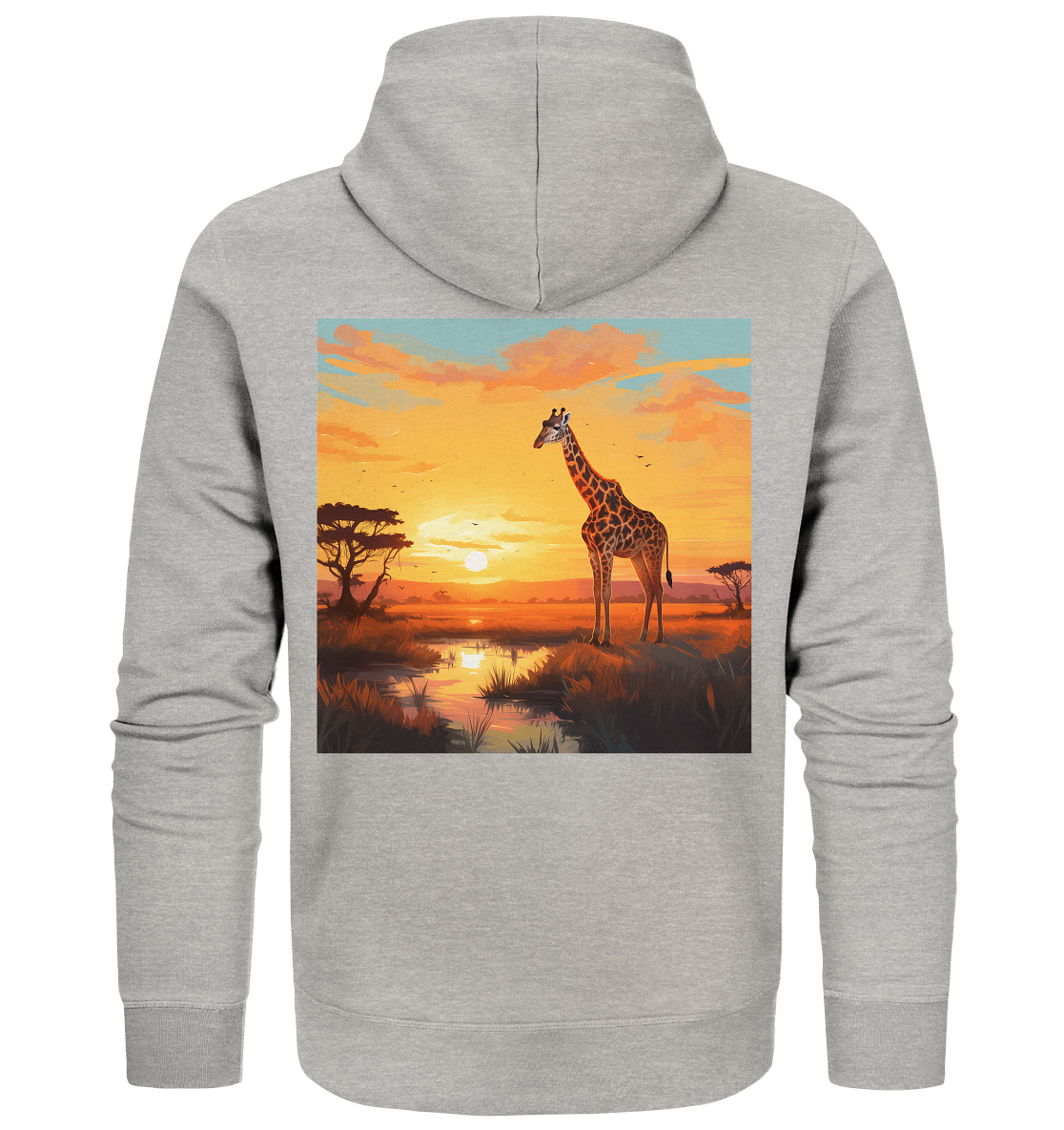 Giraffe - Organic Zipper