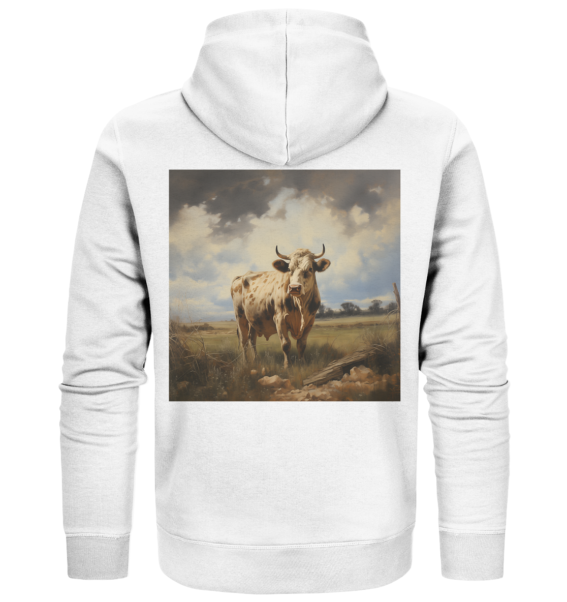 Cow - Organic Zipper