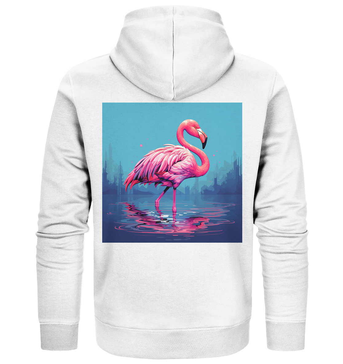 Flamingo - Organic Zipper