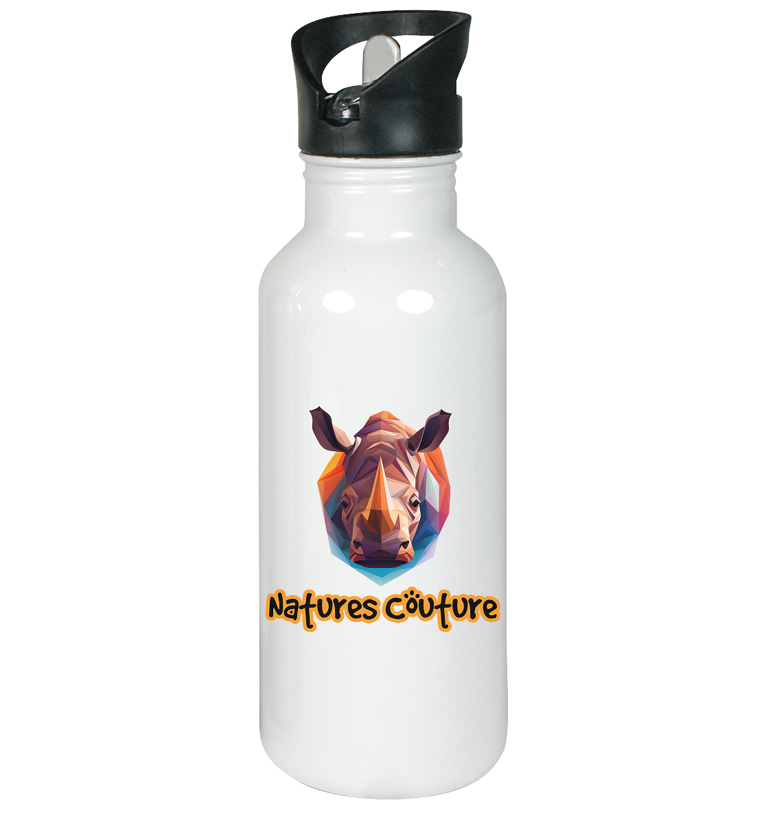 LogoRhino Orange Accessoires - Edelstahl-Trinkflasche