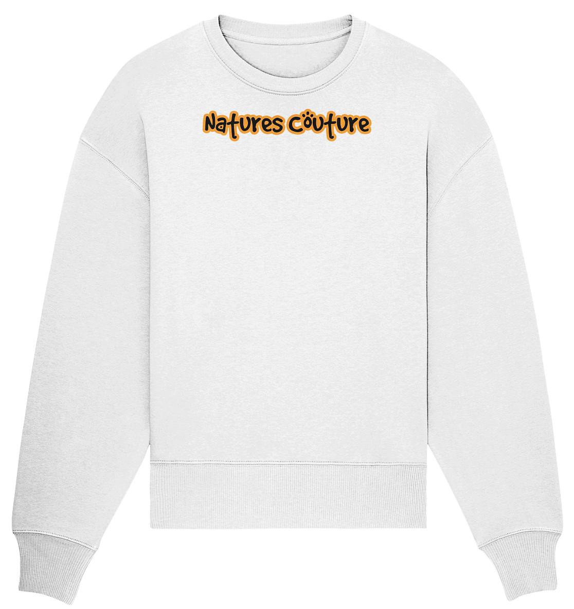 Red panda - Organic Oversize Sweatshirt