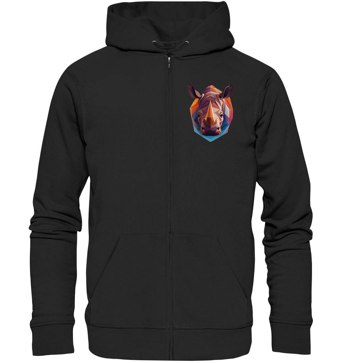 Logo Bunt - Organic Zipper