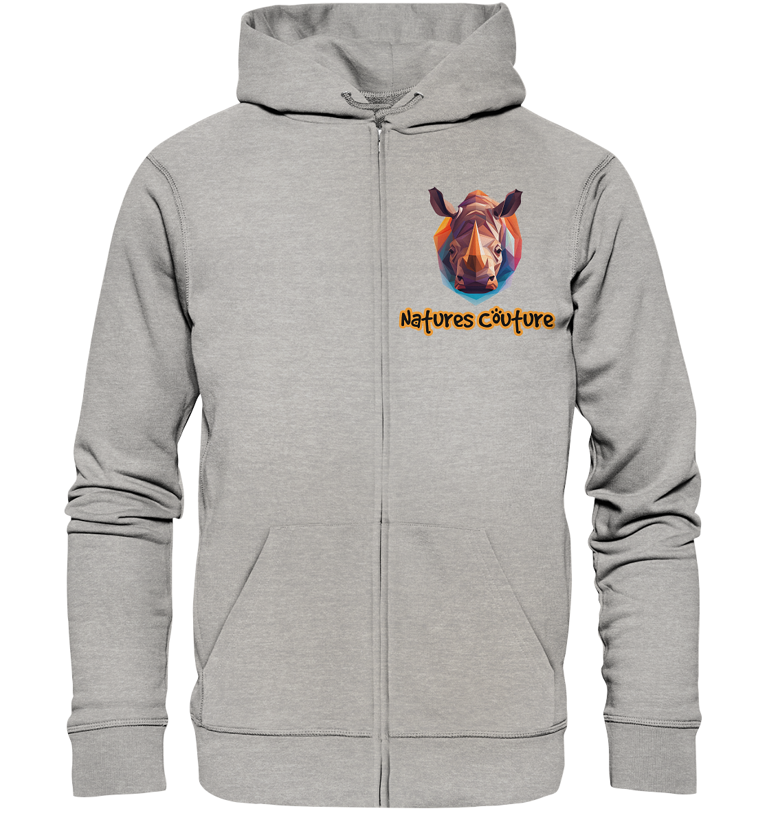 Flamingo - Organic Zipper